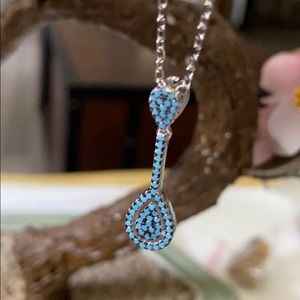 Vintage 925 turquoise necklace